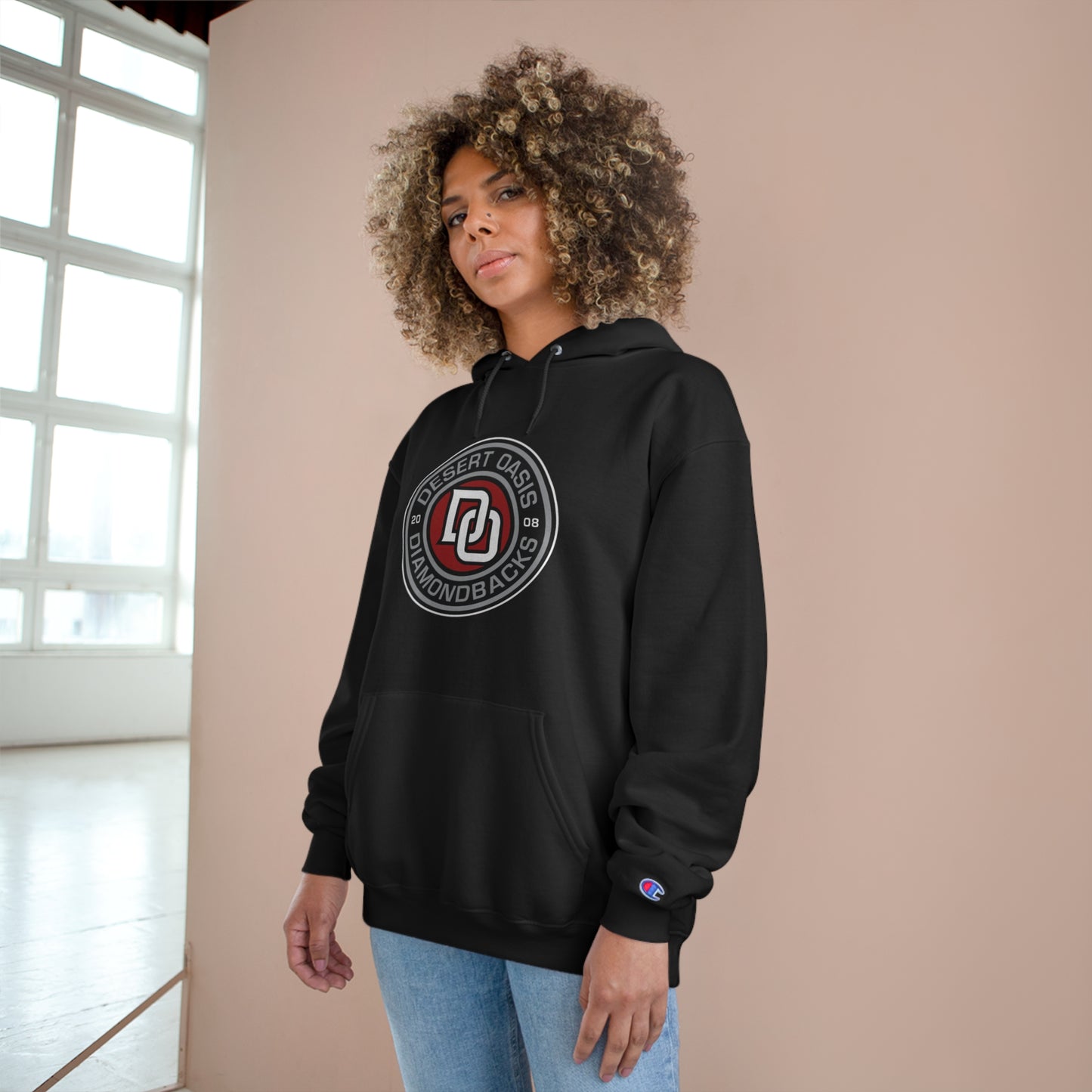 Desert Oasis High School, Round logo, Champion Hoodie