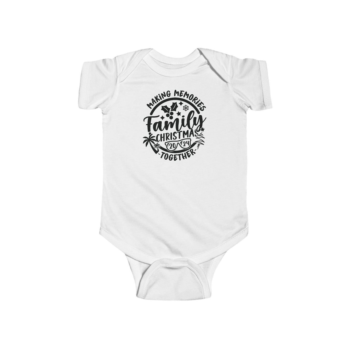 Making Memories Family Christmas Infant Fine Jersey Bodysuit