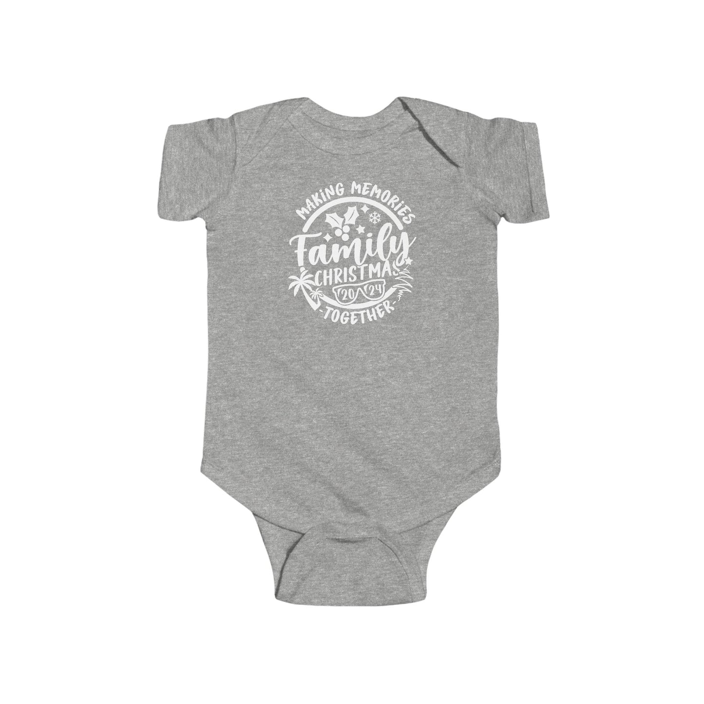 Making Memories Family Christmas Infant Fine Jersey Bodysuit