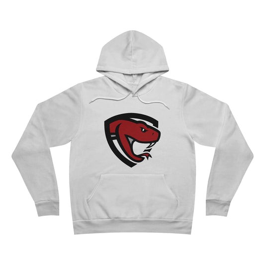 Desert Oasis High School, Strike, Bella+Canvas Unisex Sponge Fleece Pullover Hoodie