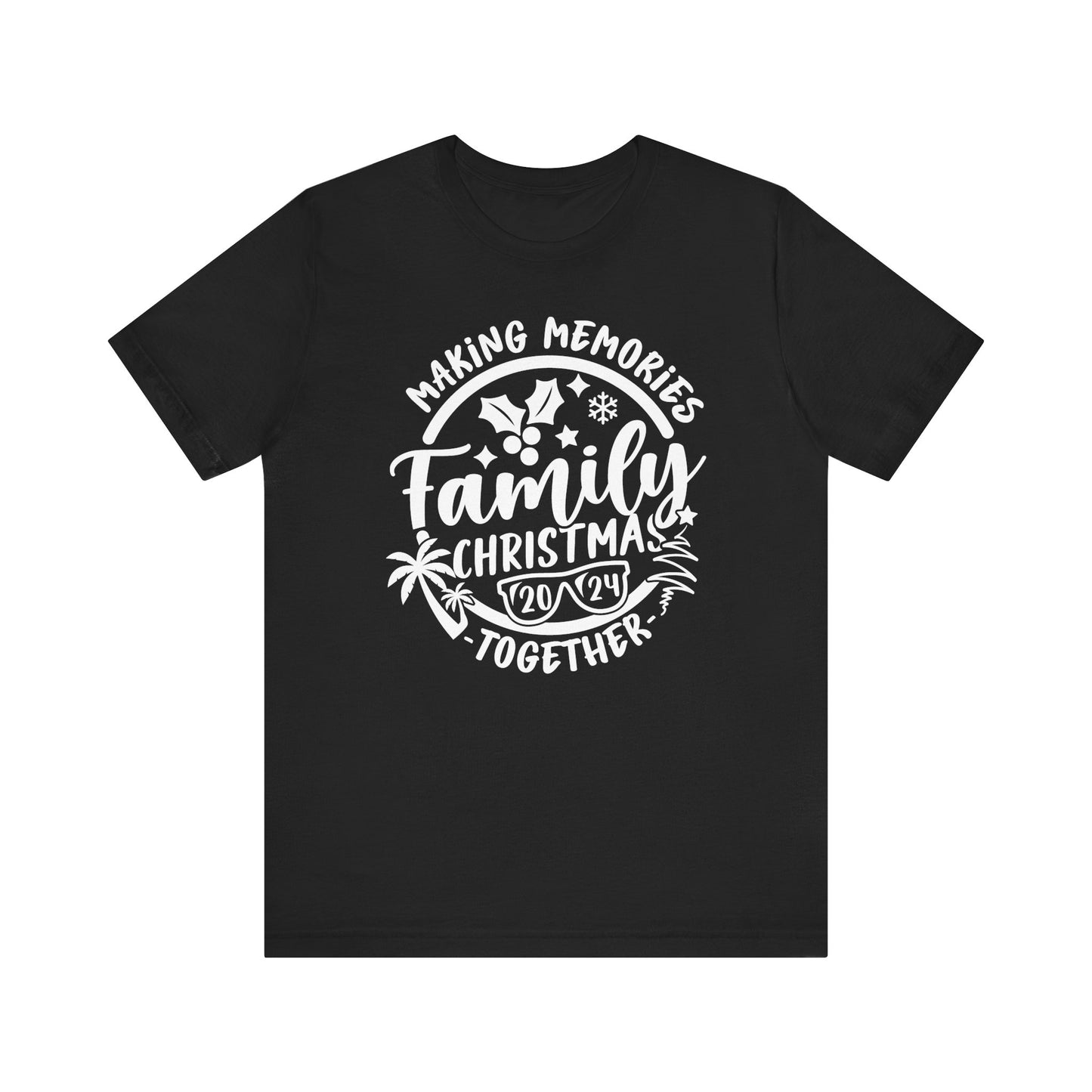 Making Memories Family Christmas Bella+Canvas Jersey Short Sleeve Tee