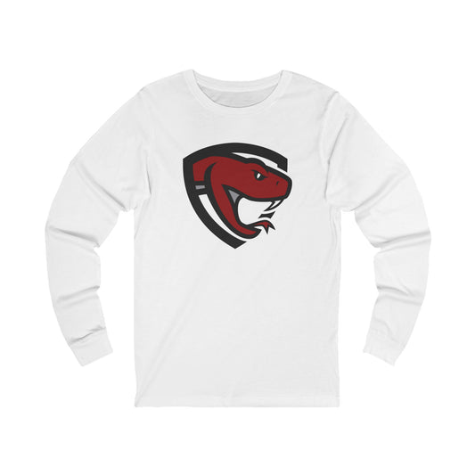 Desert Oasis High School, Strike, Bella+Canvas Unisex Jersey Long Sleeve Tee